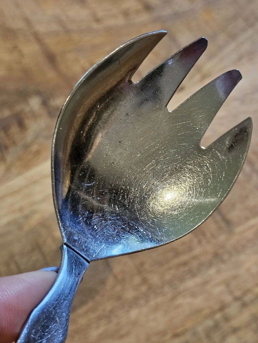 Vintage 60's/70's GEMCO Stainless Steel Salad Serving Set